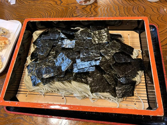 【小千谷グルメ】海苔が主役?一度は食べたい絶品へぎそばランチ