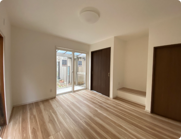 ワークスペースのあるリビング